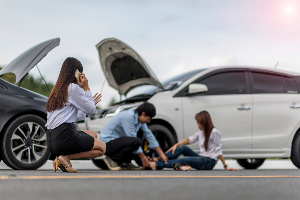 accident of car